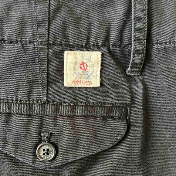 Women's Shorts Lauren Ralph Lauren 6 Bermuda Black Mid Rise Casual - Picture 8 of 12